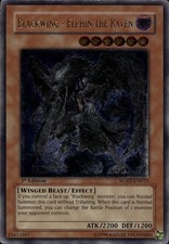 Blackwing - Elphin the Raven 1st Ed Ultimate Rare RGBT-EN013  Yu-Gi-Oh!