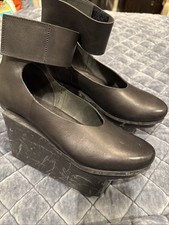 TRIPPEN Scarpa da balletto scultoreo piattaforma piombo F in geisha nera 40