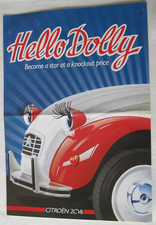 CITROEN 2CV BROCHURE 4 PAGINE