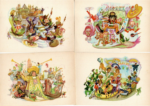 Carnevale viareggio 1953 - di,
