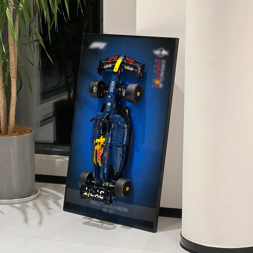 Lego red bull - red, formula