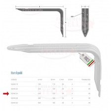 REGGIMENSOLA NERVATA BIANCO da