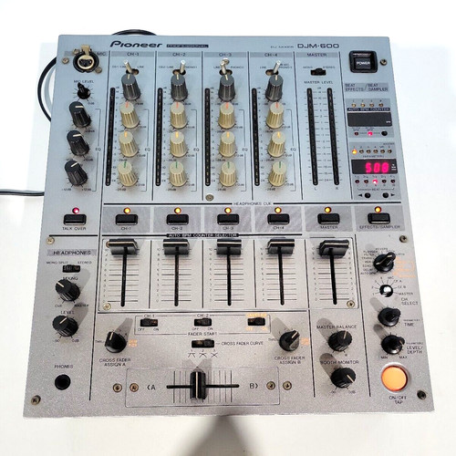 Pioneer djm 600 - pioneer, silver