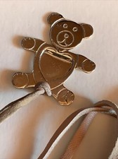 Segnalibro Bookmark Vip Gift Pomellato Orsetto Orso Teddy Argento 925 Nappa Rosa