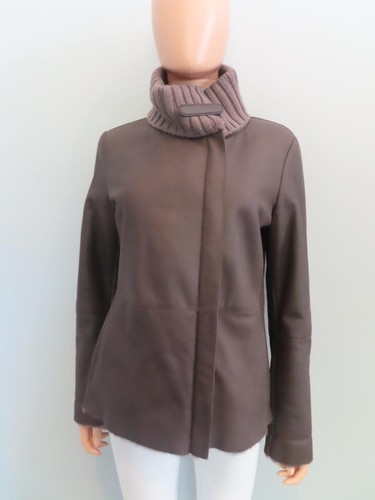 Giacca shearling marrone - giacca, in