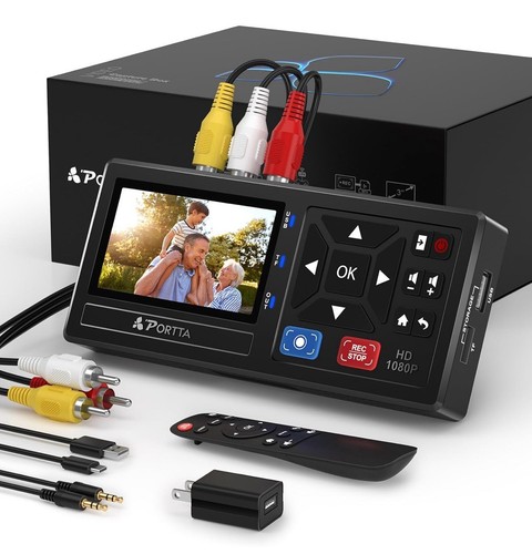 Portta convertitore vhs - convertitore, a