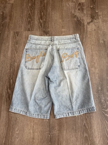 Y2k pantaloncini larghi - larghi, da