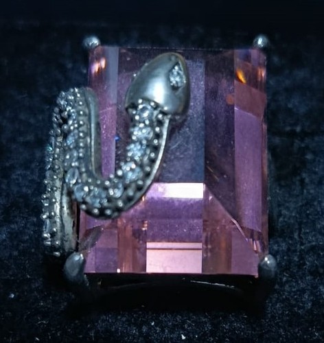 Anello argento 925 pietra - , rosa