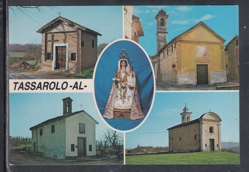 Cartolina tassarolo vedutine - tassarolo,