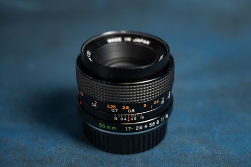 Objectif yashica 50mm 7 - objectif,