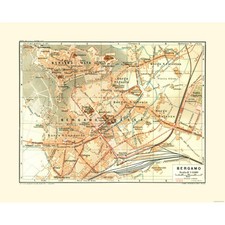 Mappa storica - Bergamo Italia