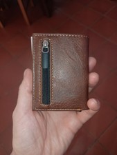 Portafoglio In Pelle Marrone