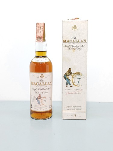 Whisky macallan years - 7, 1980s