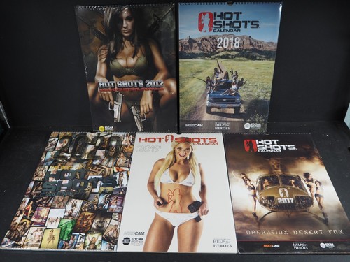 Hot shots official calendar - shots,