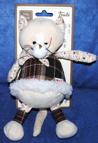 Peluche doudou chat les folky - peluche,