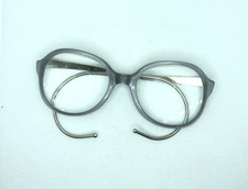 Vintage Eyeglasses Very Thick Lens Soviet USSR 80s Small size Reading Retro