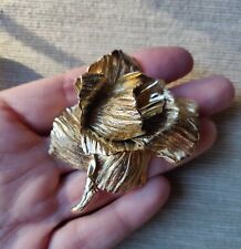 Christian Dior Spilla con Rosa Vintage