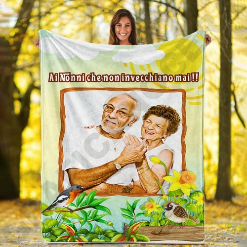 Festa dei nonni - plaid, pile