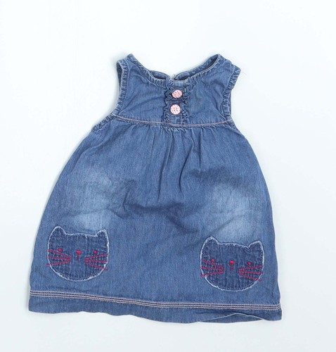Abito bambina blu misto - bambina,