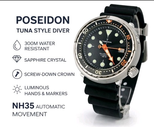 Orologio poseidon nh35 - orologio,