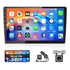 Autoradio Android 2 Din con navigatore GPS Bluetooth 10 pollici 1080P