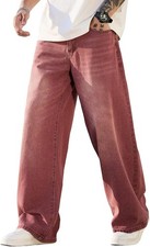 Pantaloni Jeans Baggy Uomo