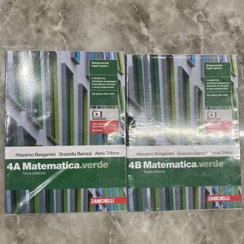 Zanichelli matematica verde - zanichelli, matematica.verde