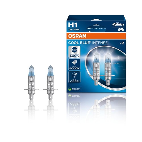 Osram cool blue intense - blue, h1
