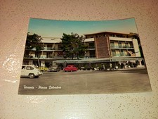 TIRRENIA PIAZZA BELVEDERE PANORAMA AUTO D'EPOCA