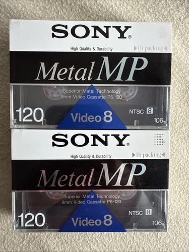Videocassetta sony metal 8 - sony, mp