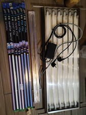 Plafoniera acquario ATI T5  39 x6 con 5 neon di ricambio