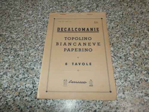 Album decalcomanie completo - album,