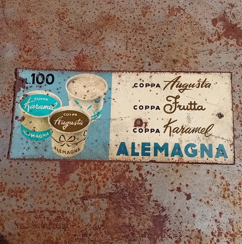 Rara insegna tabella gelati - rara,