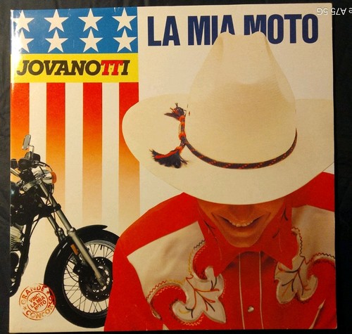 Jovanotti mia moto 1989 lp - jovanotti,