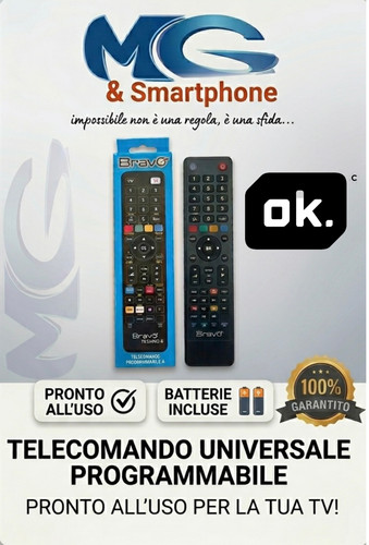 Telecomando programmato ok - telecomando,