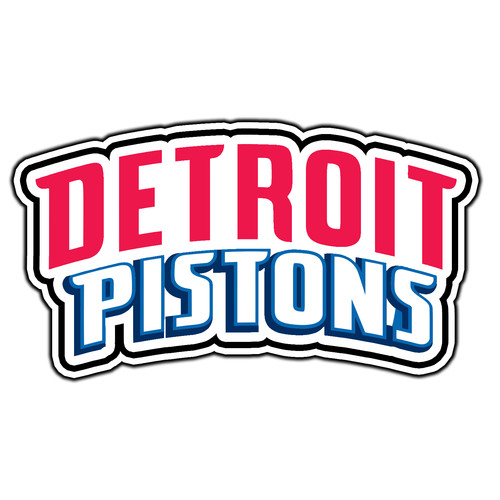 Adesivo detroit pistons - detroit,
