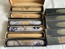 Lotto 6 Rulli Sonori Perforati Per Autopiano Primi 1900 G.Gorli&Figli Milano EMP