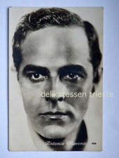 ANTONIO MORENO attore cinema muto silent movie Spain old postcard cartolina