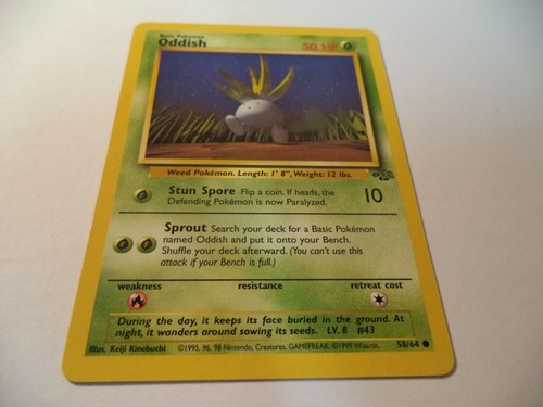 Pokémon card oddish - (zax),