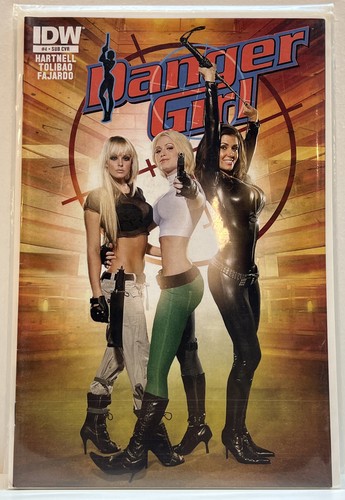 Danger girl 4 - #, sottocopertina