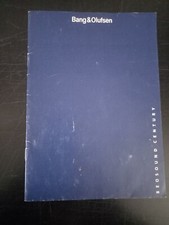 ISTRUZIONI / MANUALE ORIGINALE BANG&OLUFSEN BEOSOUND CENTURY