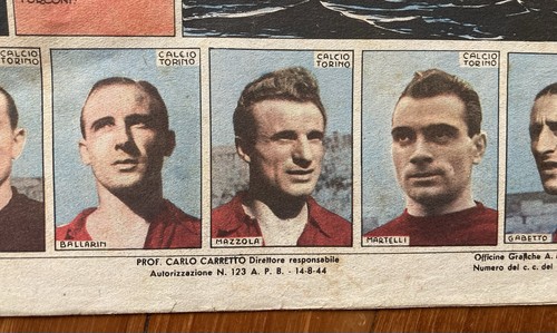 1949 valentino mazzola rare - valentino,