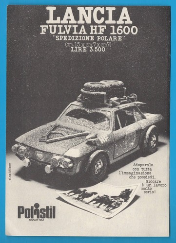 Polistil lancia fulvia - lancia, hf
