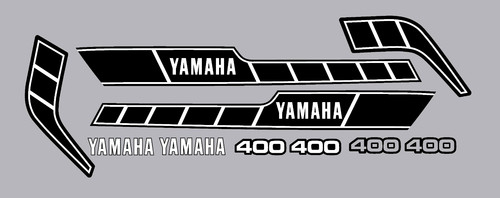 Kit decalcomanie yamaha rd400e - kit,