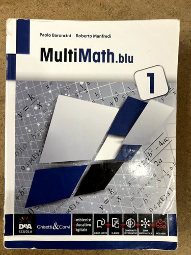 Multimath blu volume - 1,