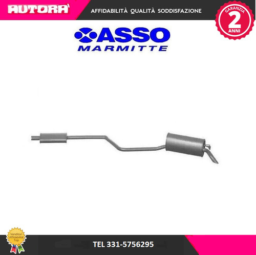 Marmitta terminale adatto - , a