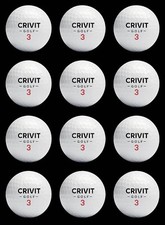 Palline da golf CRIVIT® 3