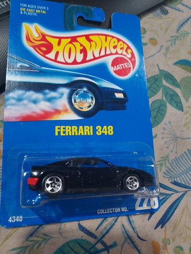 Hot wheels ferrari 348 - ferrari, nero