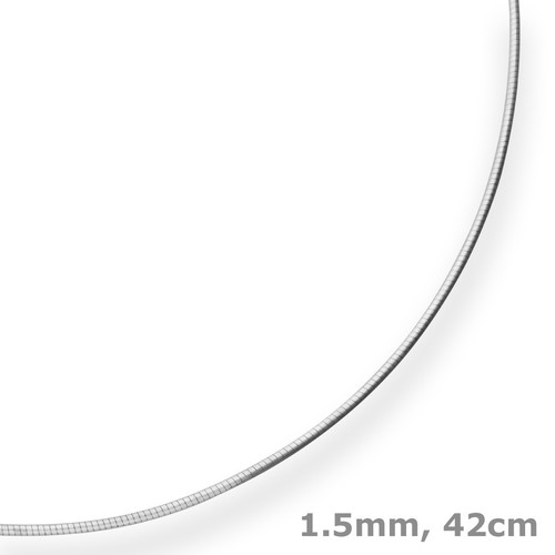 Collana rigida argento 925 - rigida,