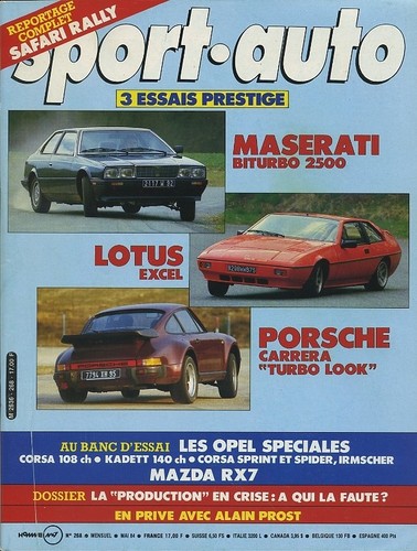 Sport auto 268 - sport, n°268